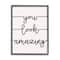 Stupell Industries You Look Amazing Phrase Abstract Line Typography Framed Wall Art